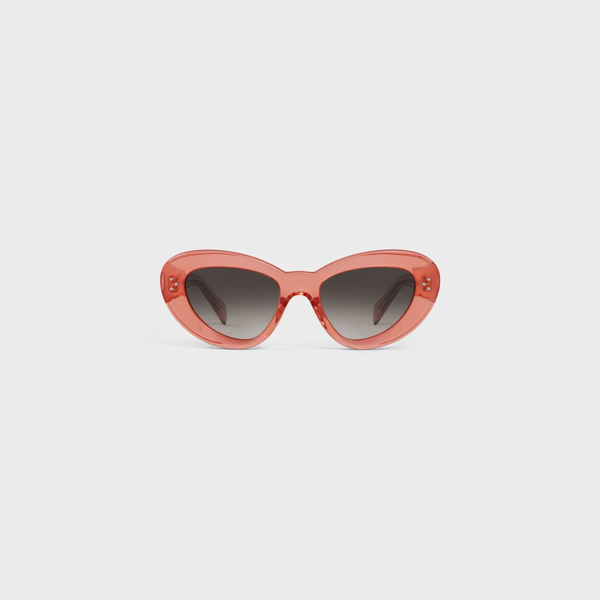 Celine Butterfly S320 Sunglasses in Transparent Coral